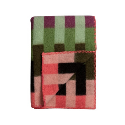 Roros wollen plaid Åsmund bold