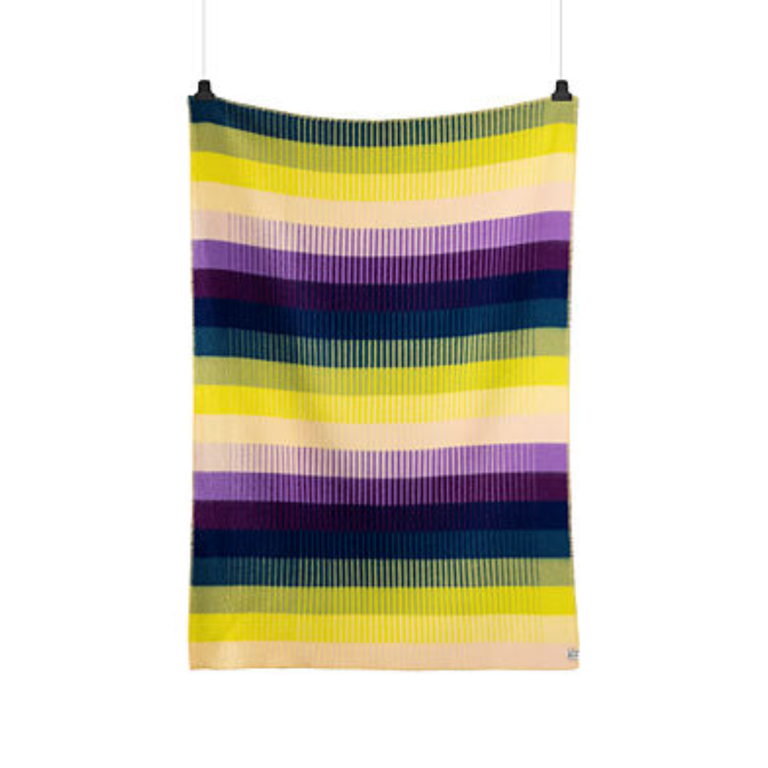 Roros wool plaid Åsmund gradient