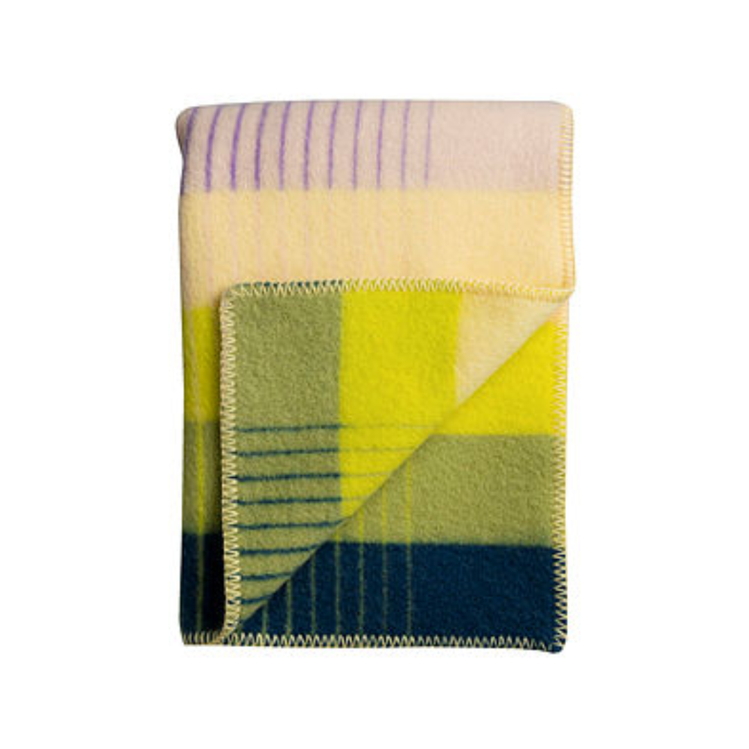 Roros wool plaid Åsmund gradient