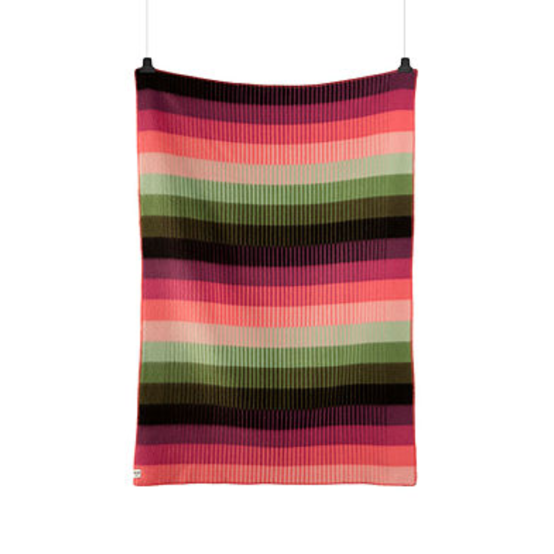 Roros wool plaid Åsmund gradient