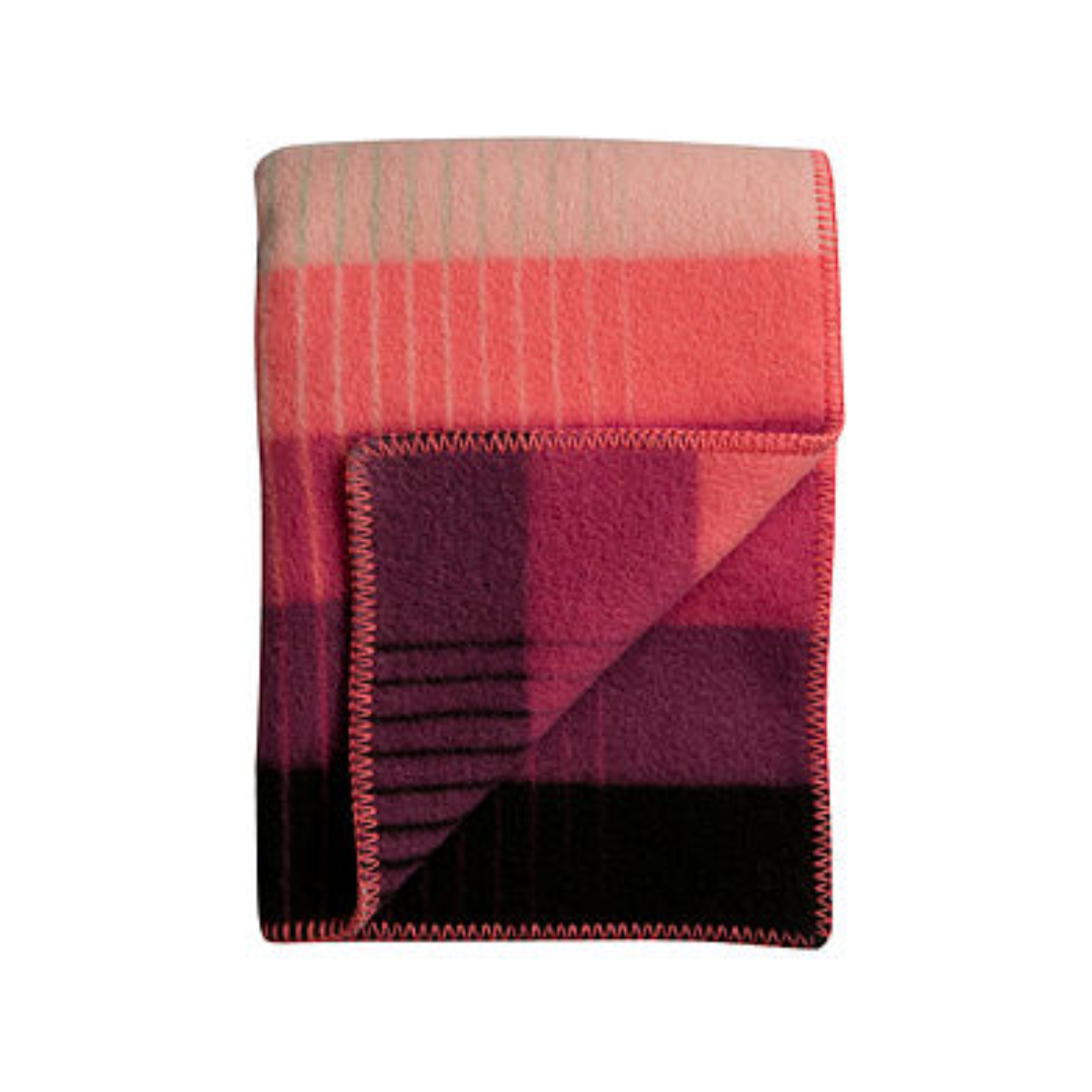 Roros wool plaid Åsmund gradient