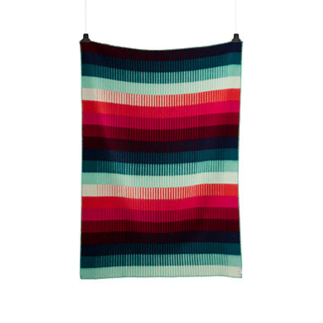Roros wool plaid Åsmund gradient