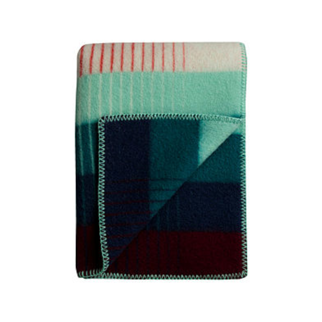 Roros wollen plaid Åsmund gradient