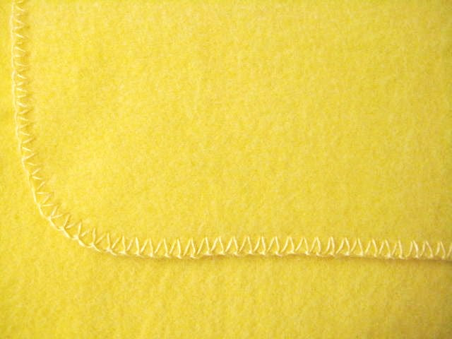 aabe merinowol deken Orion geel