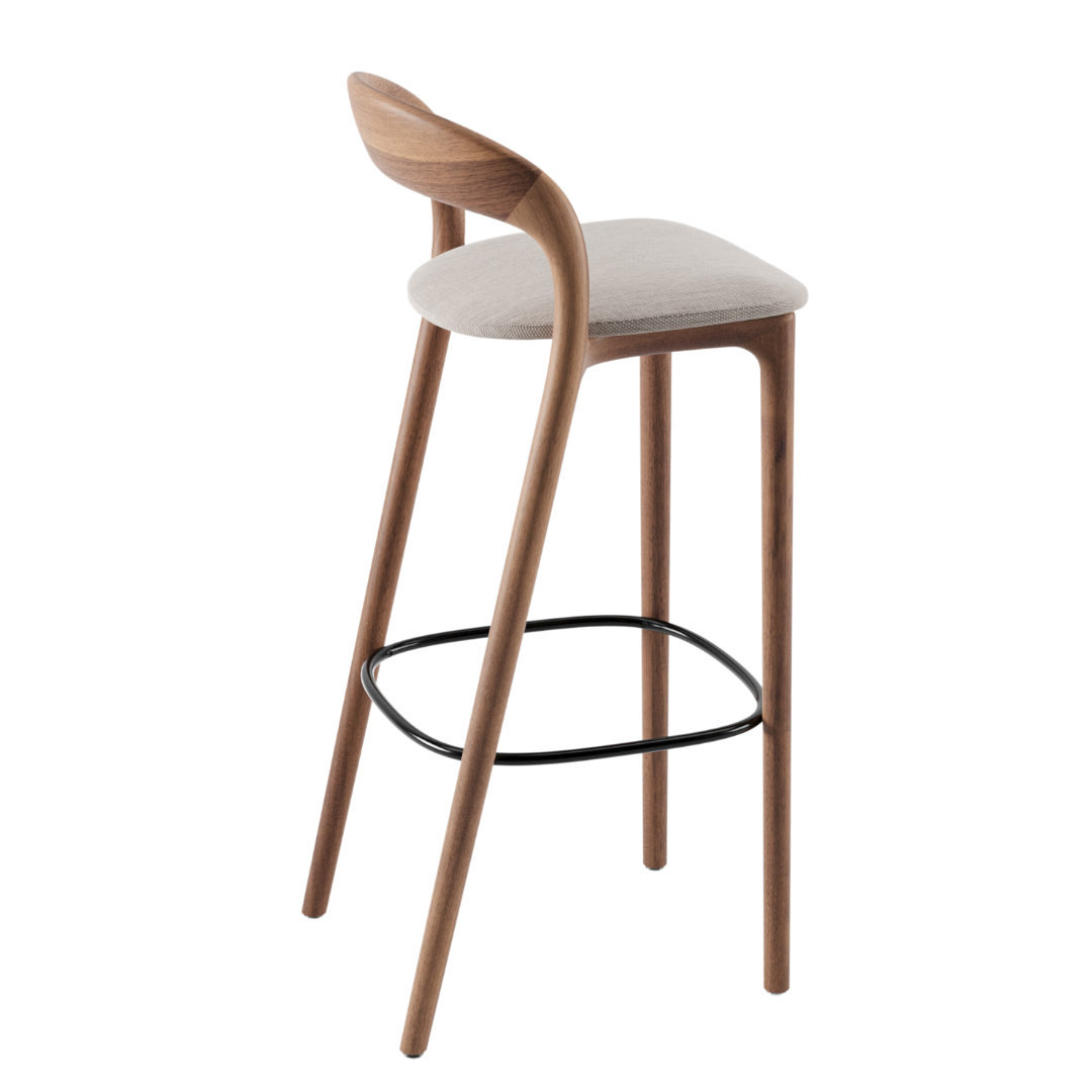 artisan barkruk neva light massief hout 4