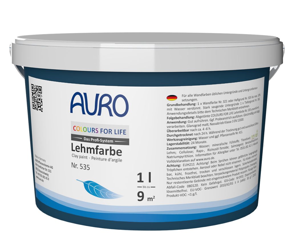 Auro Premium wall paint 555