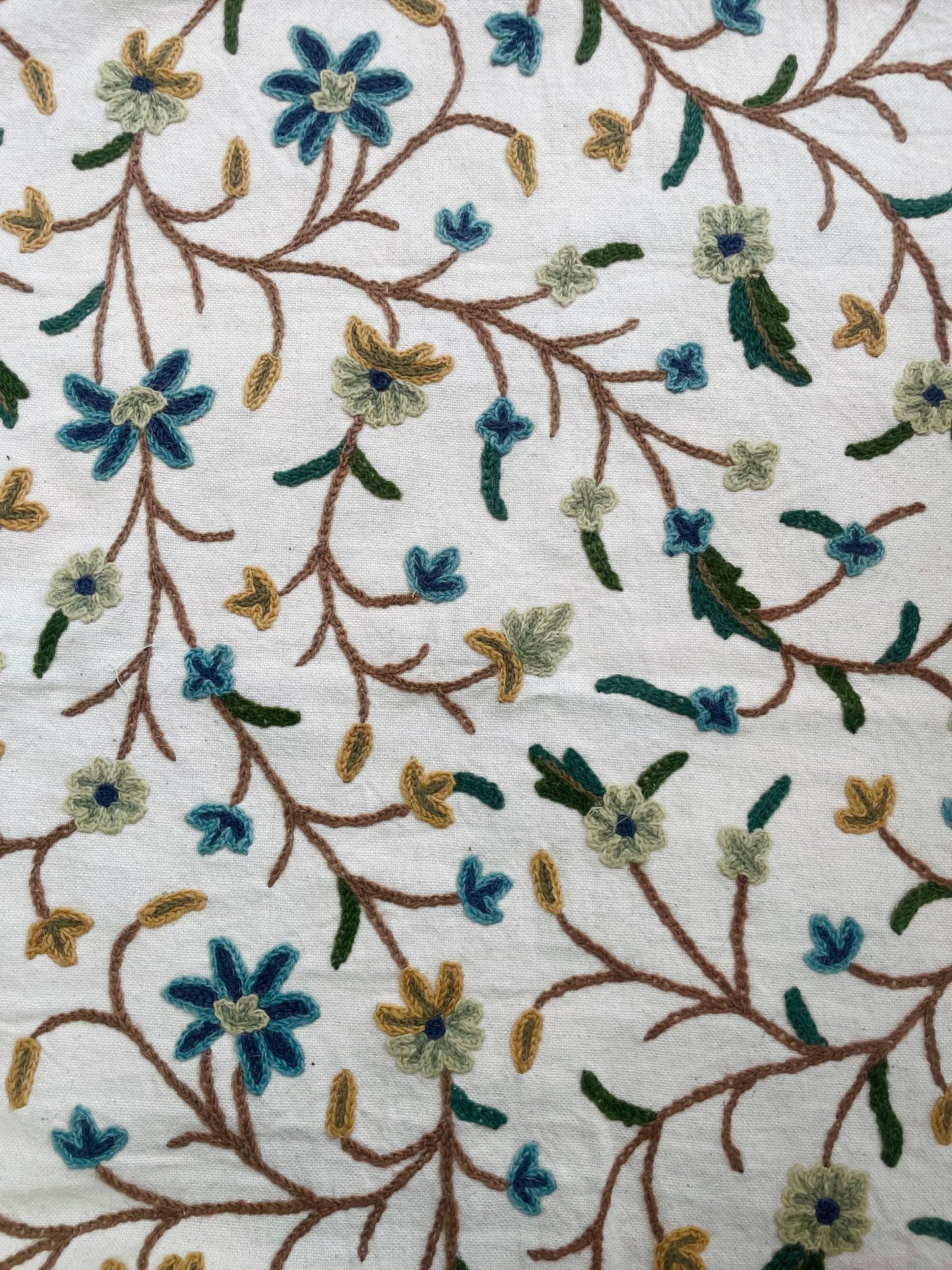 Capsicum curtain fabric Crewel