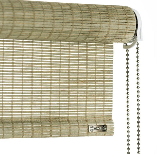 Color & Co light green paper plant rolgordijn