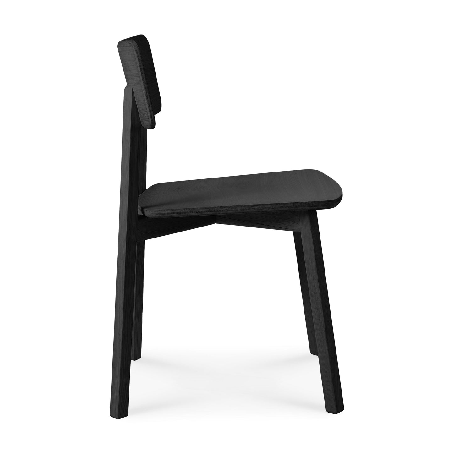 Ethnicraft dining chair Casale black oak