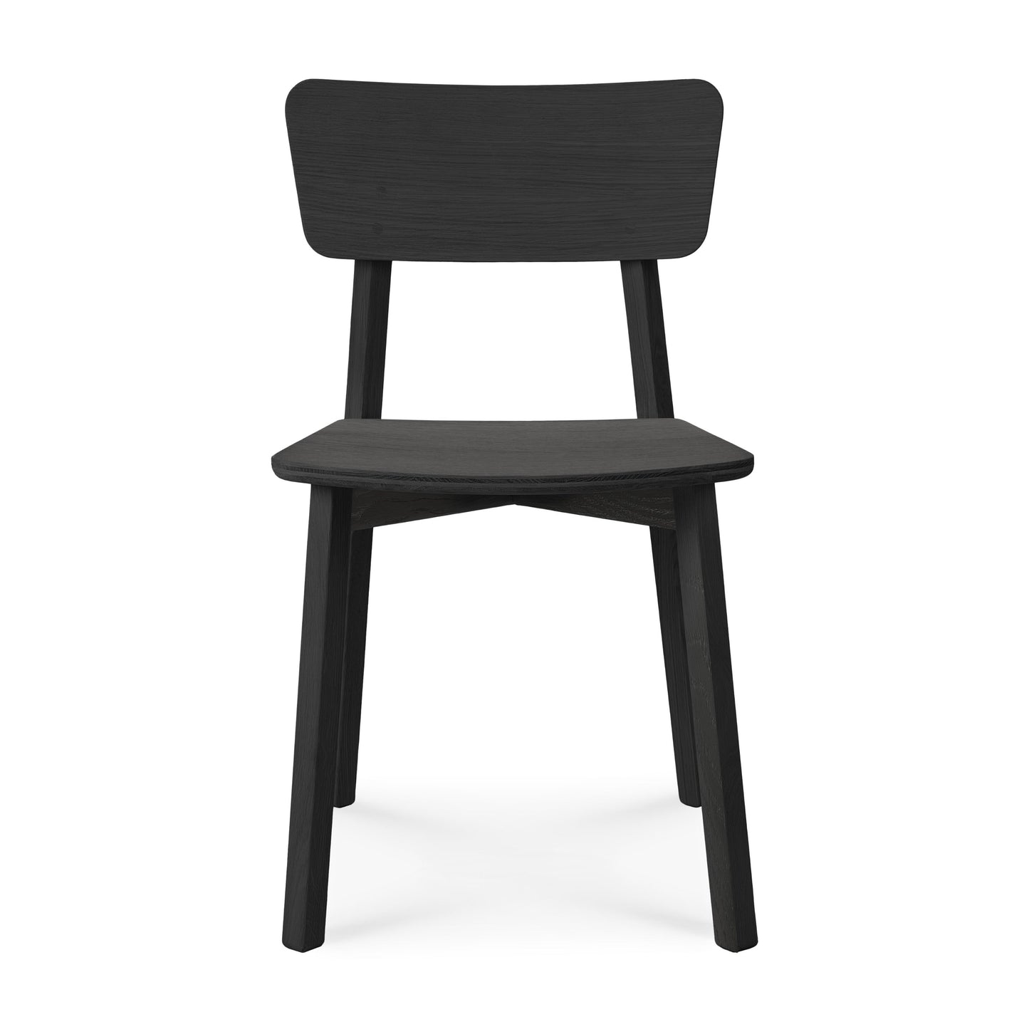 Ethnicraft dining chair Casale black oak