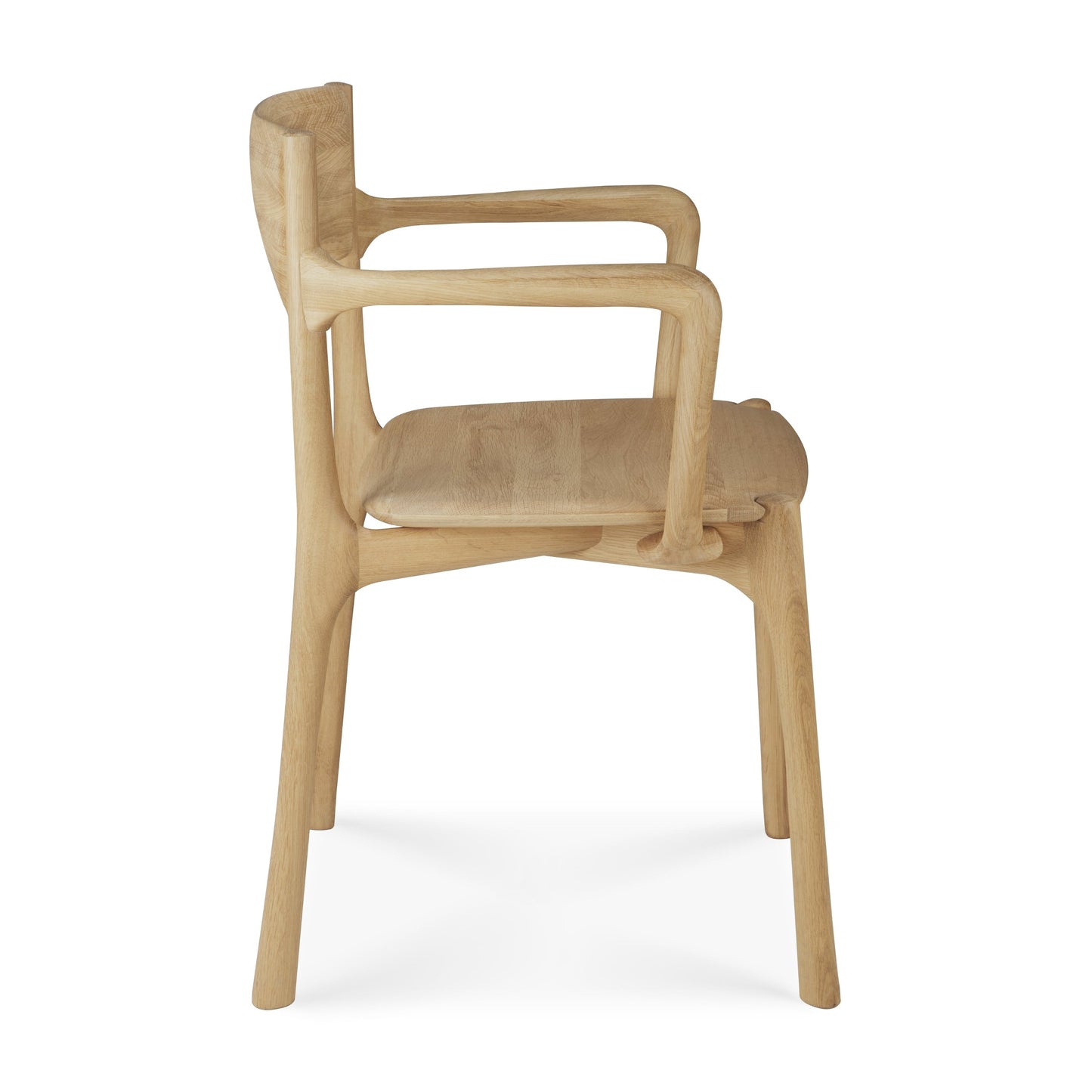 Ethnicraft dining chair PI with armrest