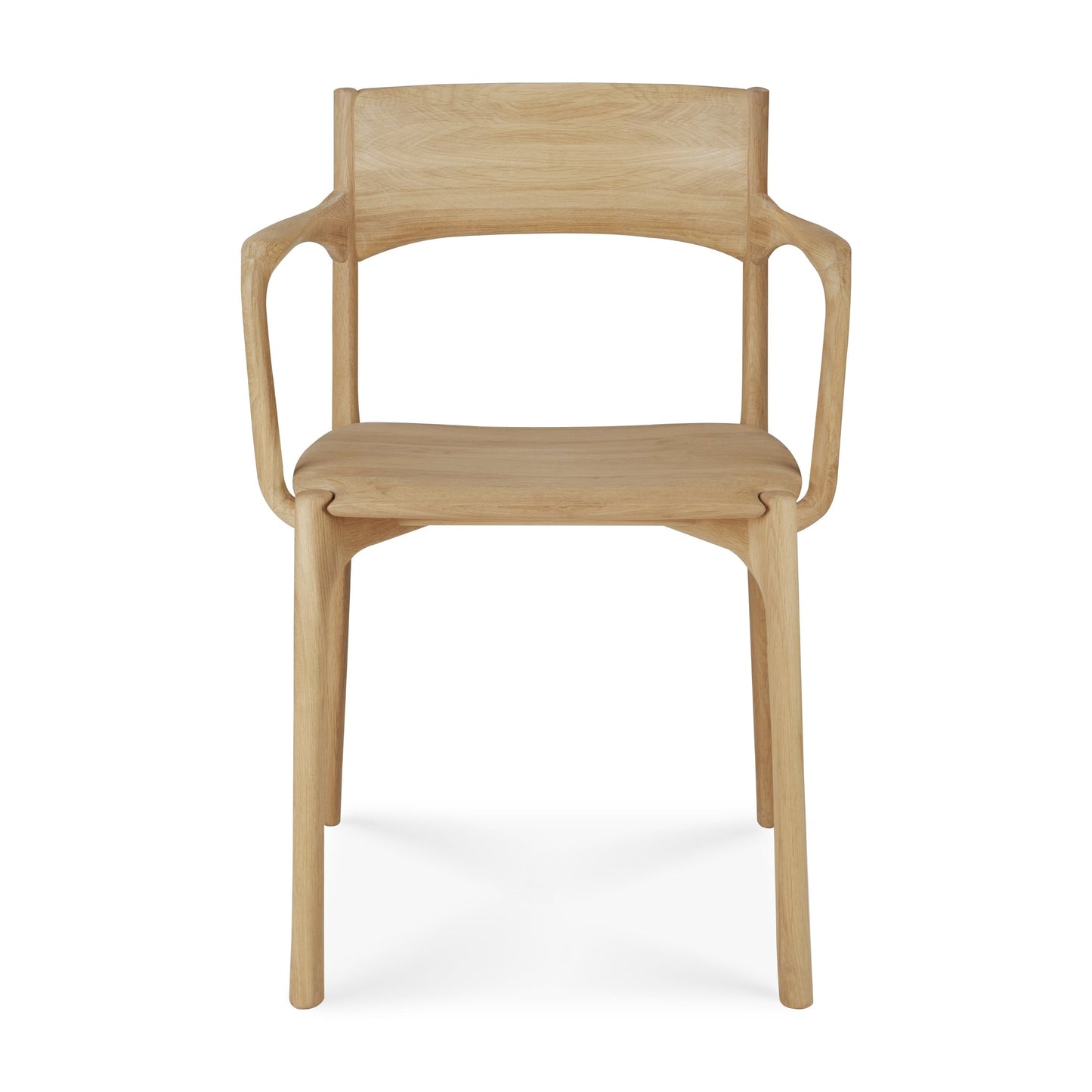 Ethnicraft dining chair PI with armrest