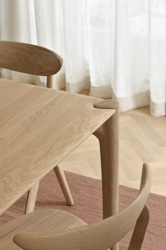 Ethnicraft eetkamertafel PI eiken