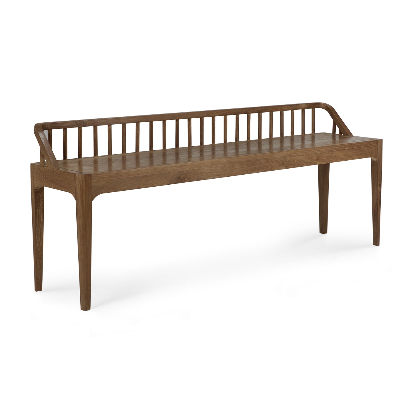 Ethnicraft bench Spindle recycled teak