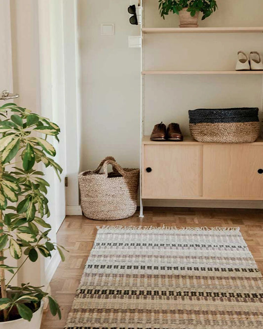 Finarte vloerkleed gerecycled katoen Huvila