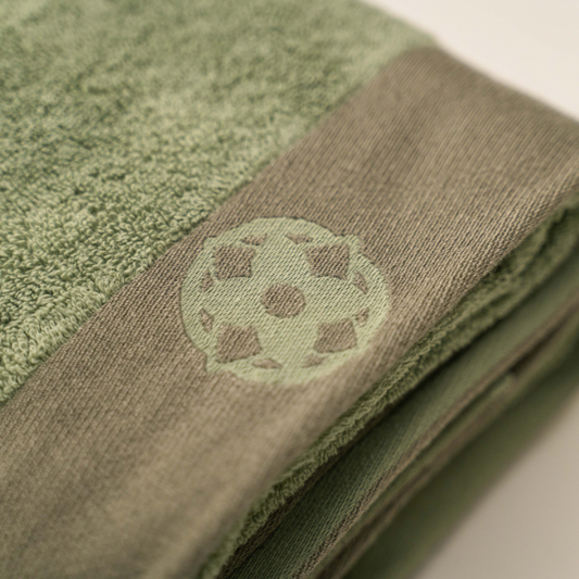 Kayori badtextiel Taoru olijfgroen