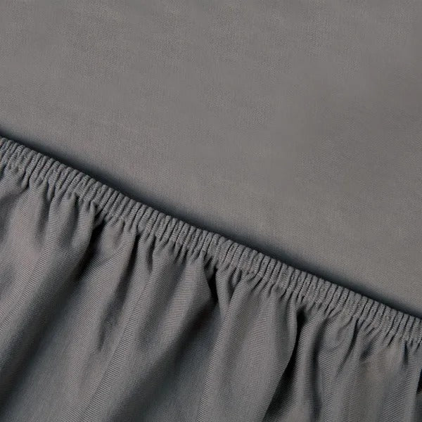 kayori katoen hoeslaken edo kleur antraciet