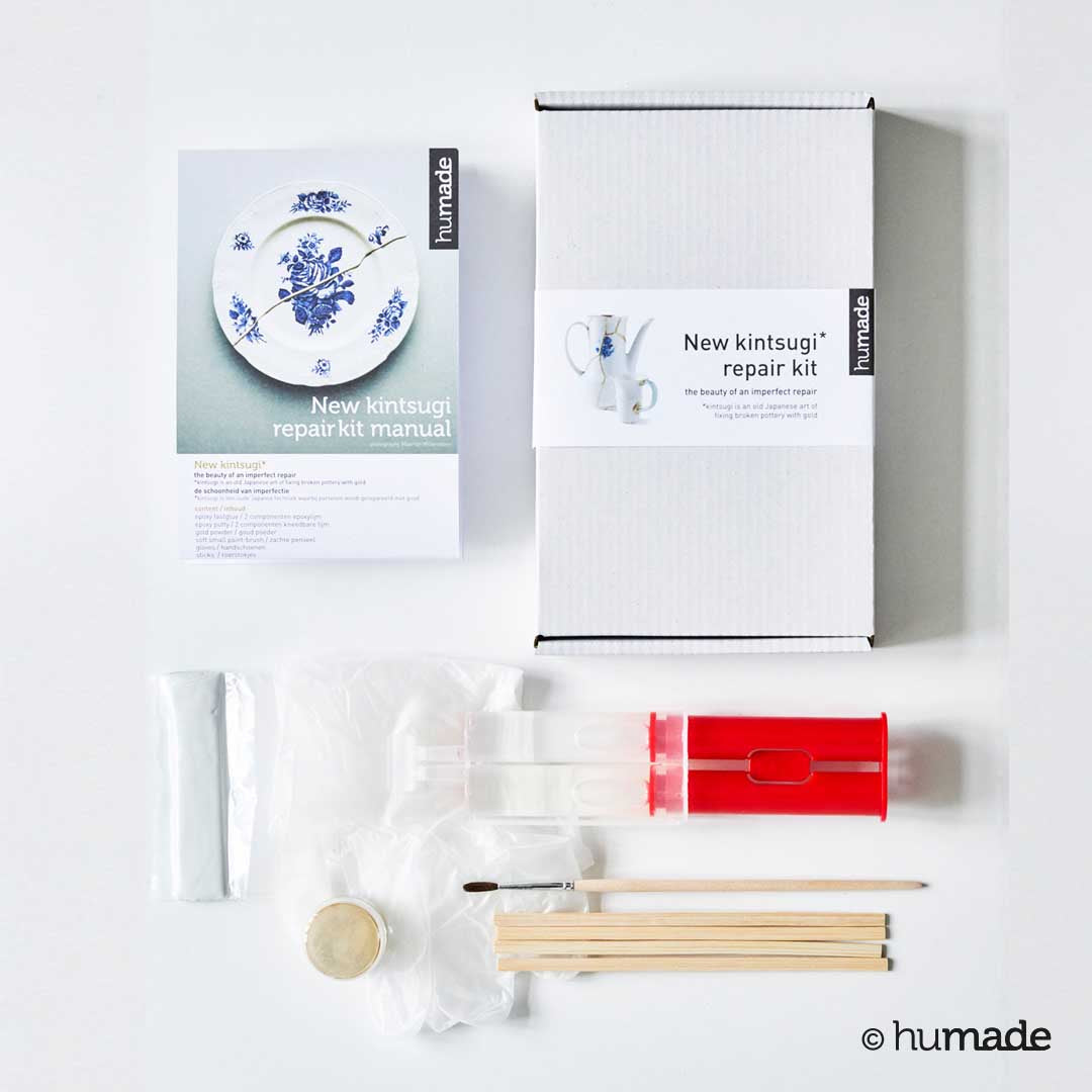 Humade Kintsugi DIY Repair kit goud