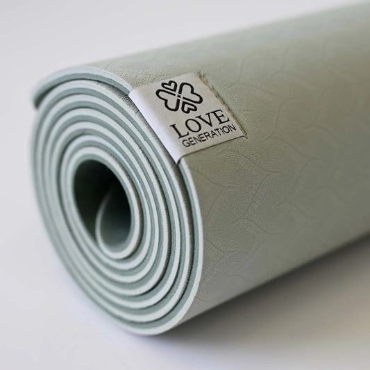 love generation yogamat sage groen