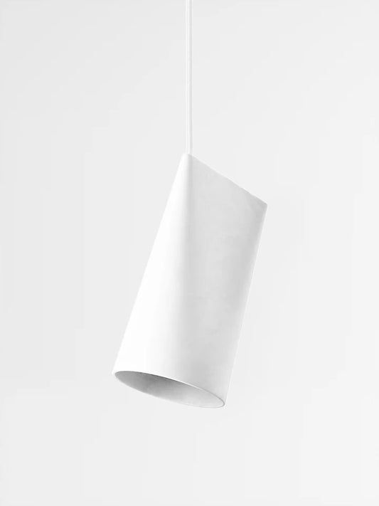Moebe keramische hanglamp narrow wit DIRECT BESCHIKBAAR