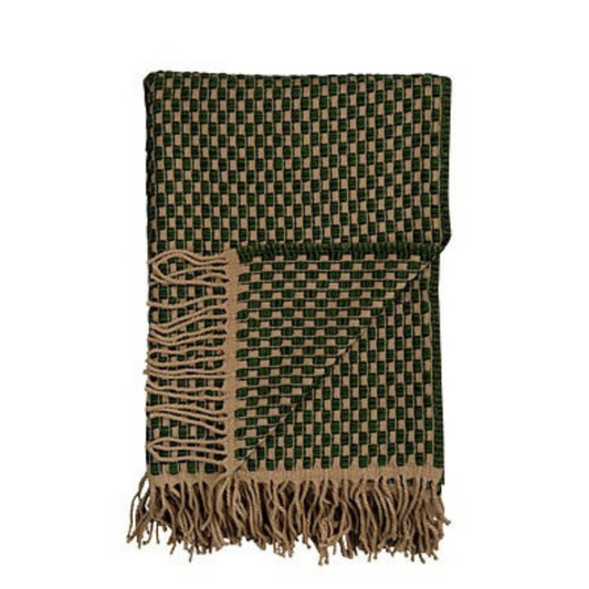 Roros wollen plaid Isak