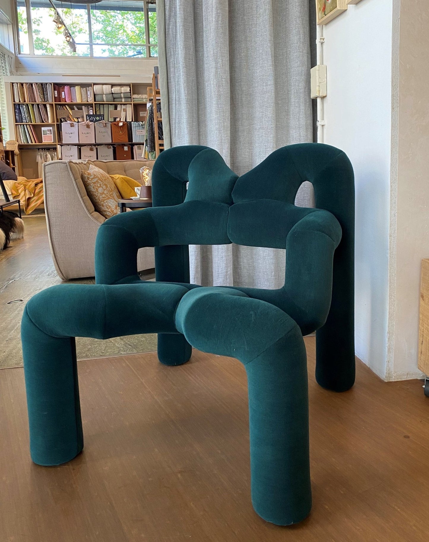 Showroommodel Varier design fauteuil Ekstrem Gentle groen
