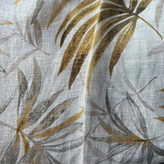 Silvera gordijnstof Leaves