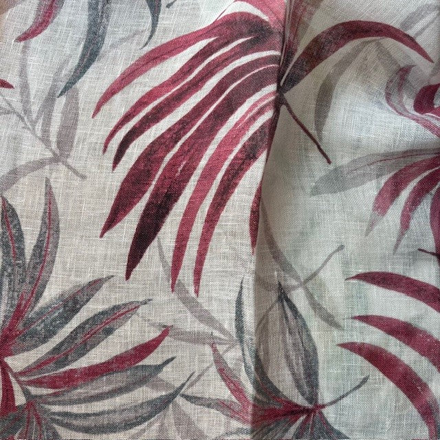 Silvera gordijnstof Leaves