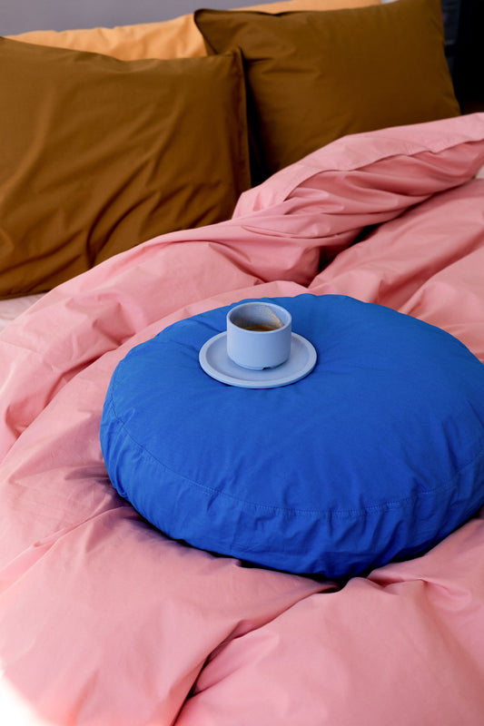 suite702 beddengoed perkal roze interieurfoto