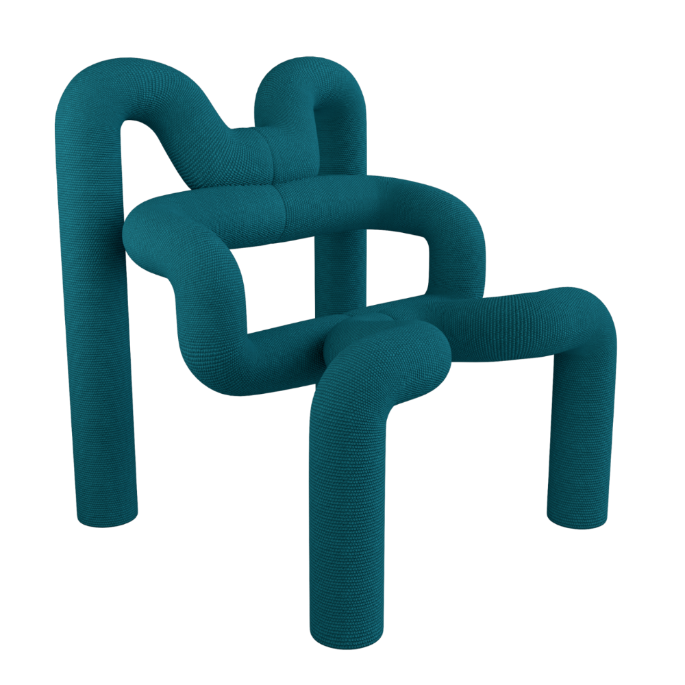 varier fauteuil ekstrem KNIT blauw
