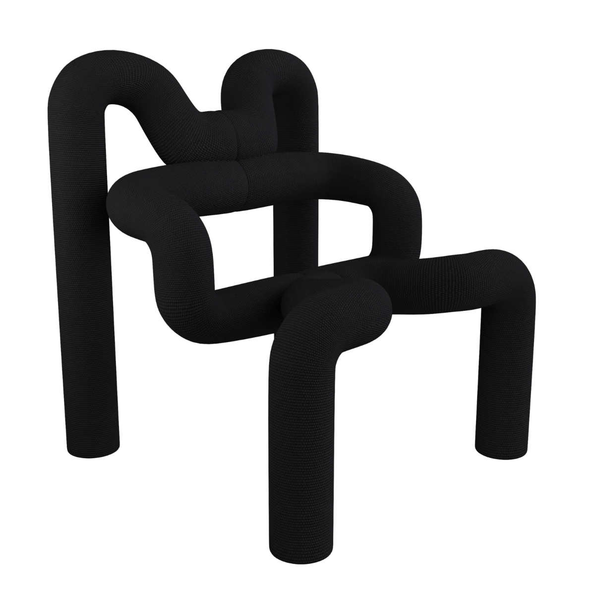 varier fauteuil ekstrem KNIT zwart