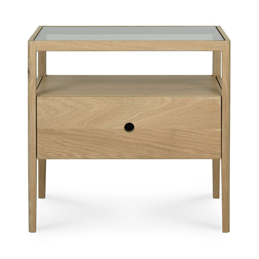 Ethnicraft bedside table Spindle oak