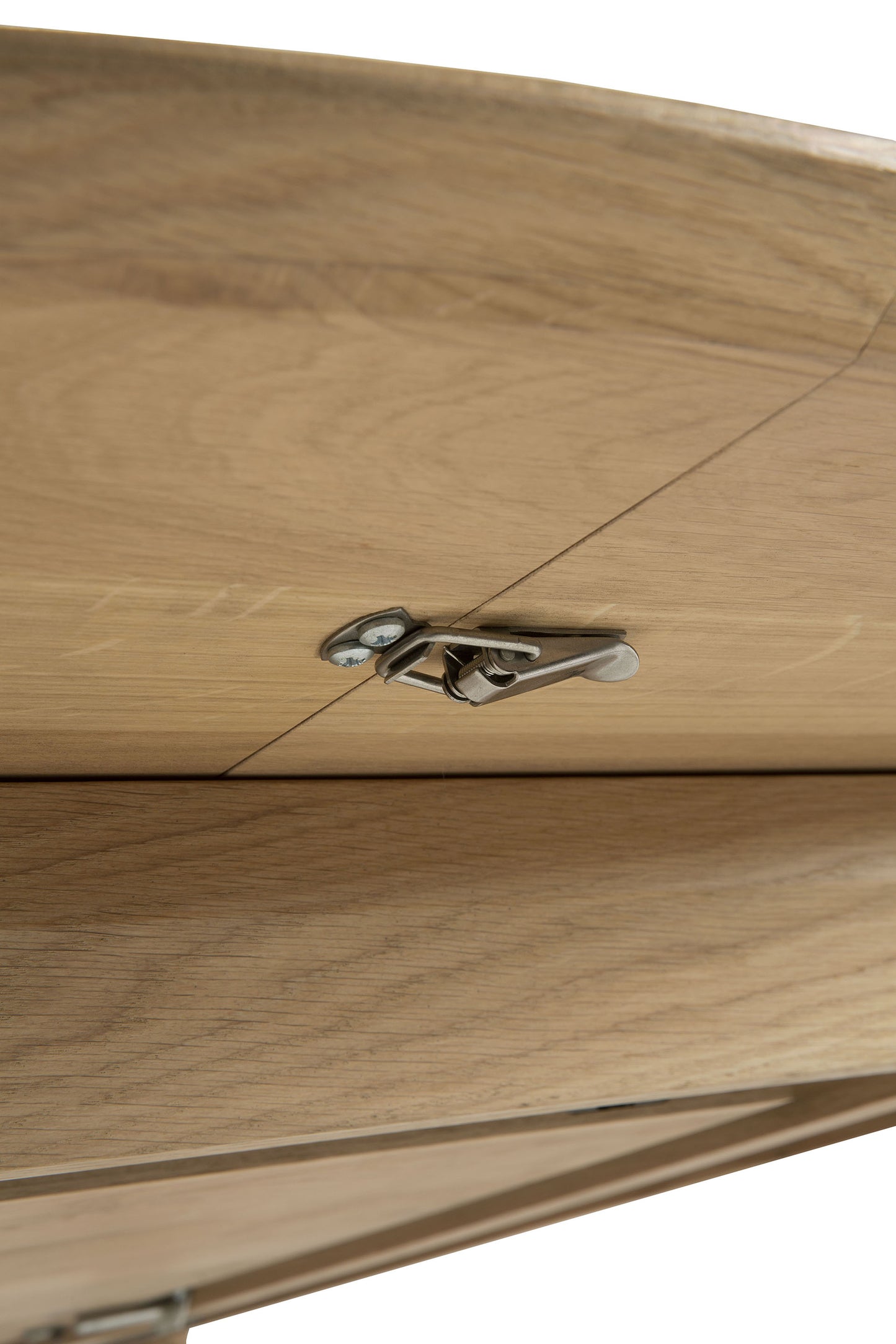 Ethnicraft uitschuifbare ronde eetkamertafel Bok eiken