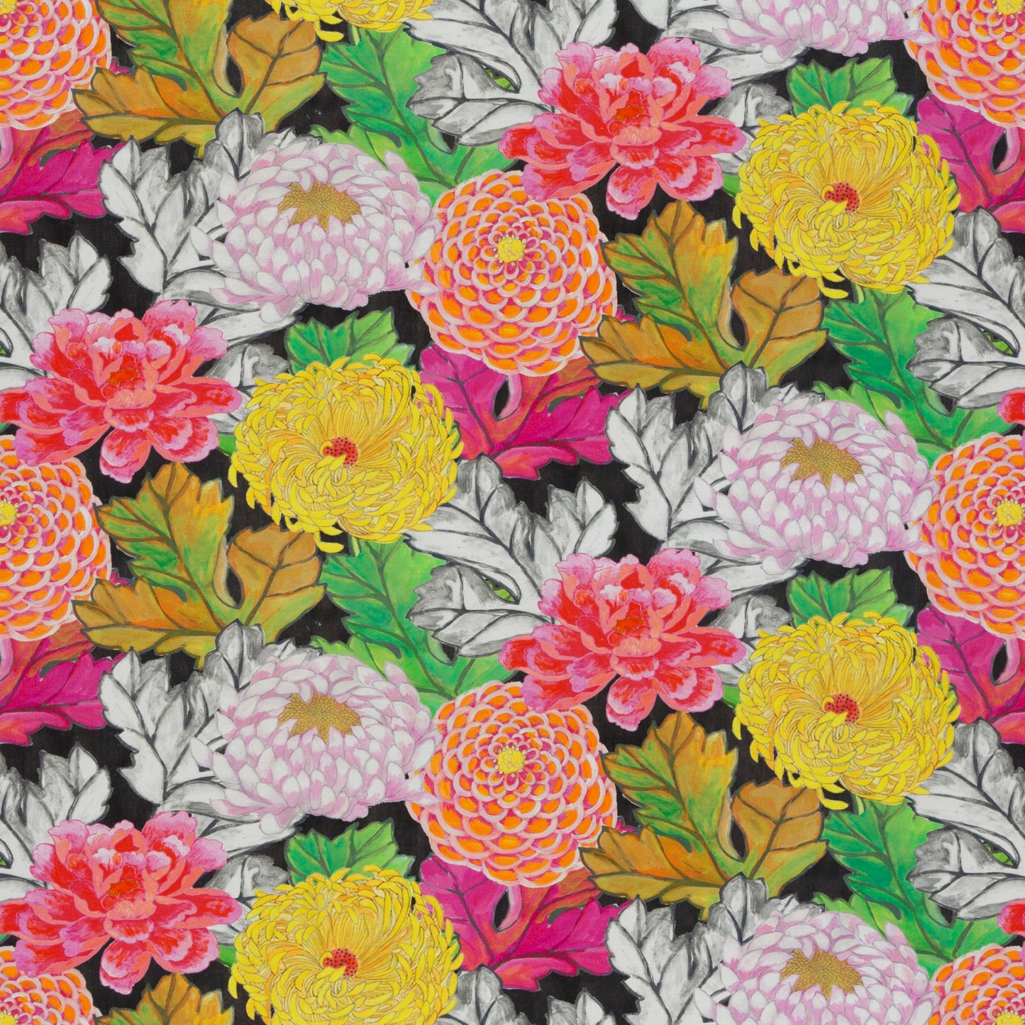 Jab gordijnstof Japonais