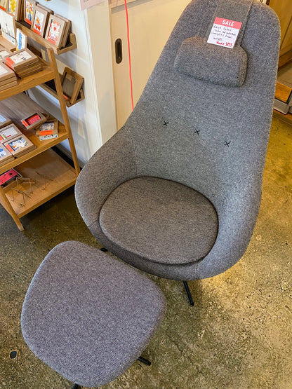 Showroommodel Varier fauteuil Kokon met voetenbankje