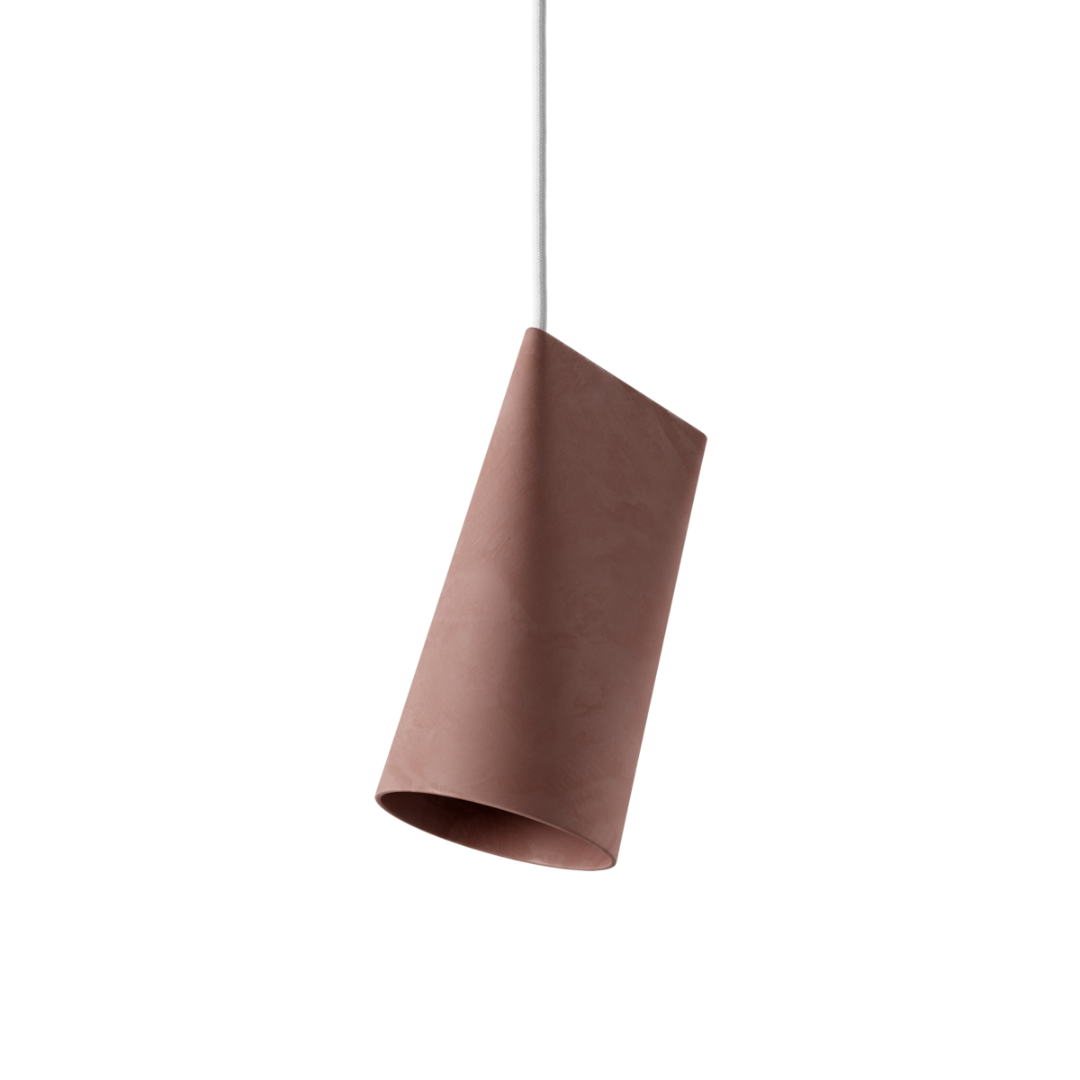 MOEBE keramiek hang lamp Terracotta smal