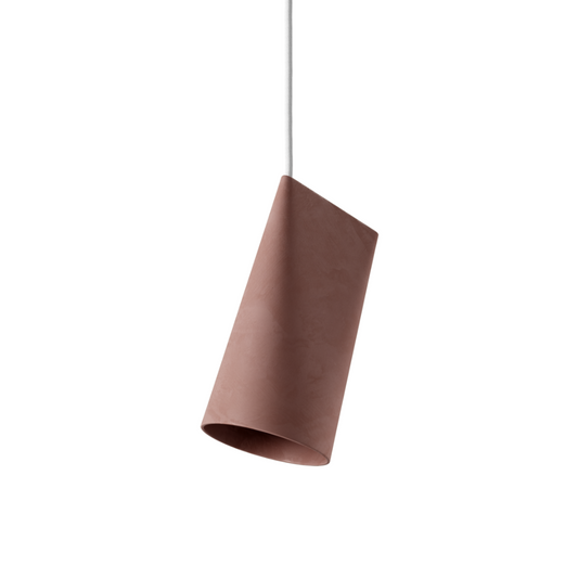 MOEBE keramiek hang lamp Terracotta smal