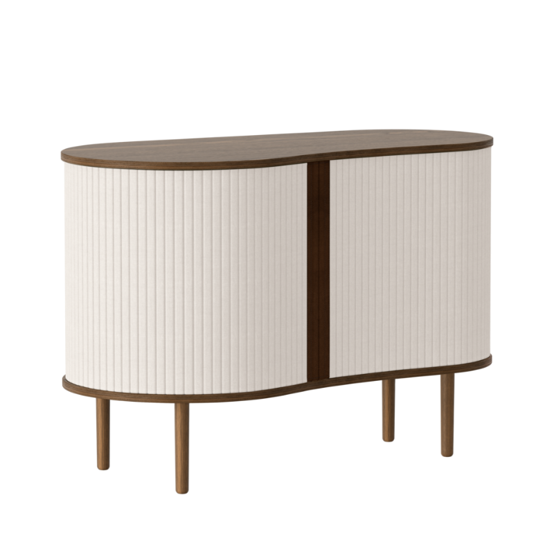 UMAGE Audacious dressoir donker eiken whitesands wit zand
