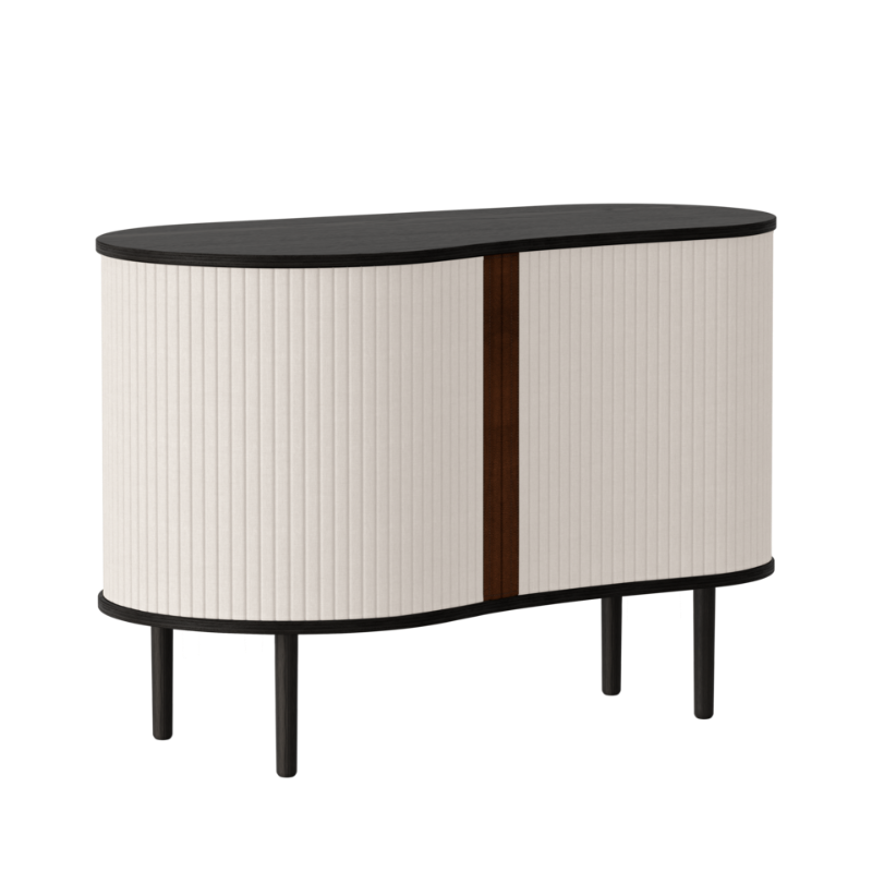 UMAGE Audacious dressoir zwart eiken whitesands wit