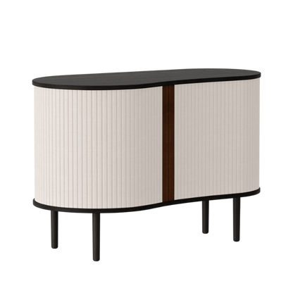 UMAGE Audacious dressoir zwart eiken whitesands wit