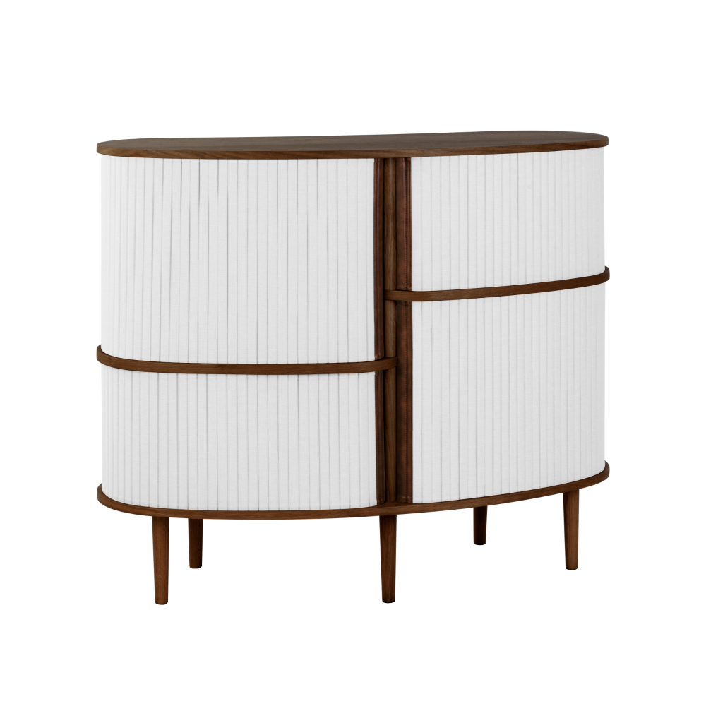 UMAGE Audacious hoog dressoir donker eiken sterling wit