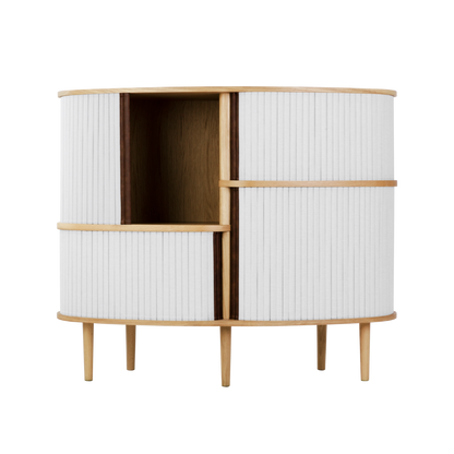 UMAGE Audacious hoog dressoir eiken sterling wit