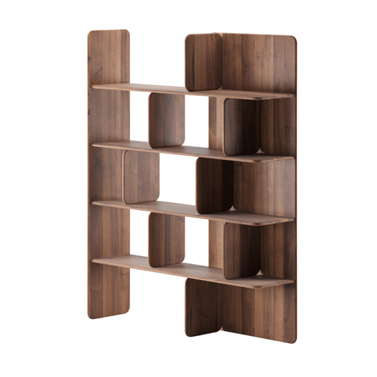 artisan boeken kast soft shelves massief hout 3