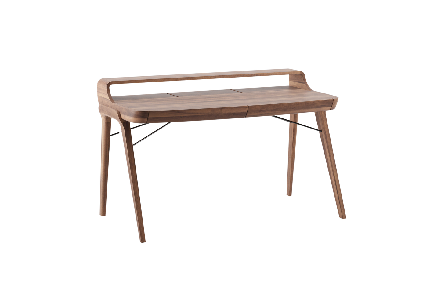 Artisan desk Picard with shelf