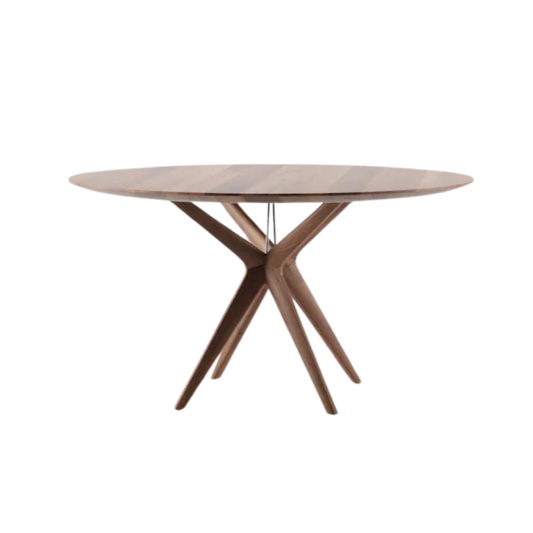 Artisan dining room table Lakri round