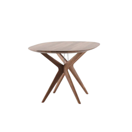 Artisan dining room table Lakri oval