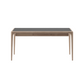 Artisan bureau Latus met leren tafelblad