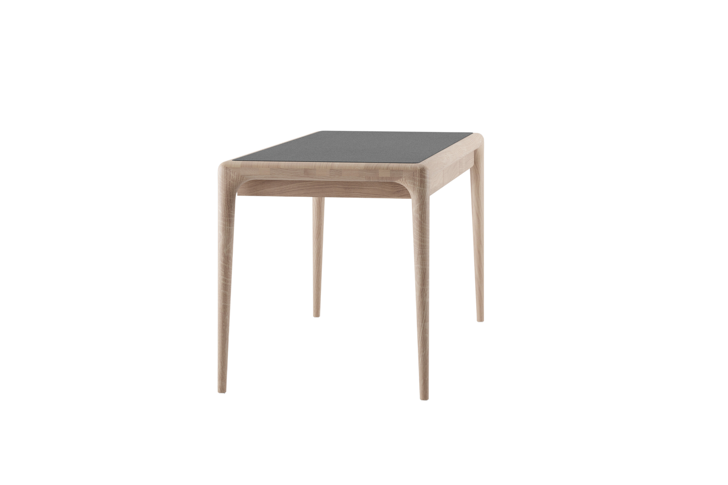 Artisan Latus desk with leather table top