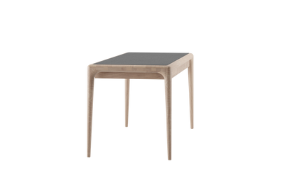 Artisan Latus desk with leather table top