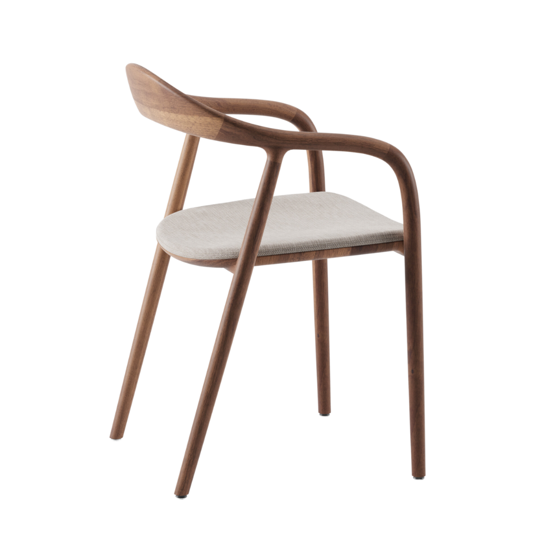 artisan neva eetkamerstoel meubel hout massief